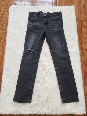 Ring of Fire Black Distressed Kids Jeans